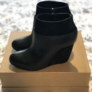 Black Vince “sock” Booties